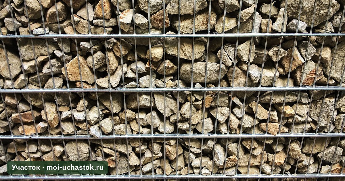 Дроблёный камень — щебень крупным планом