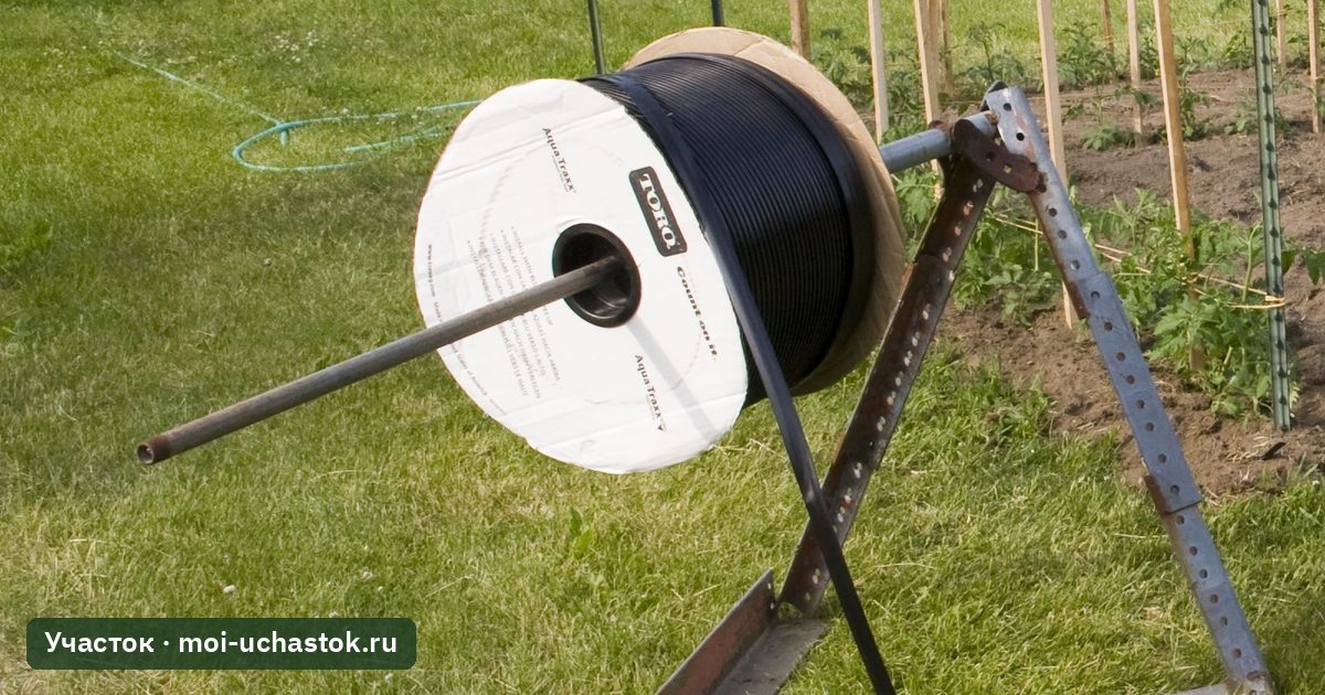 Капельная линия на грядке
