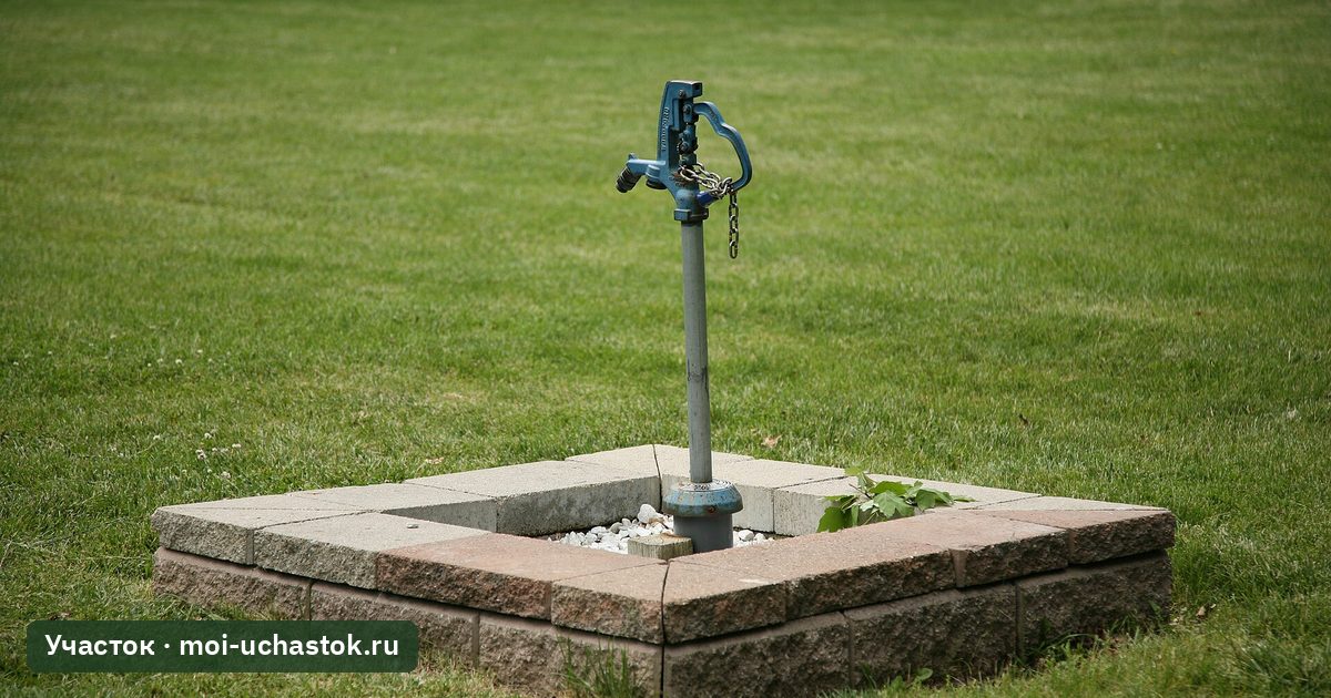 Водоразборная колонка на участке